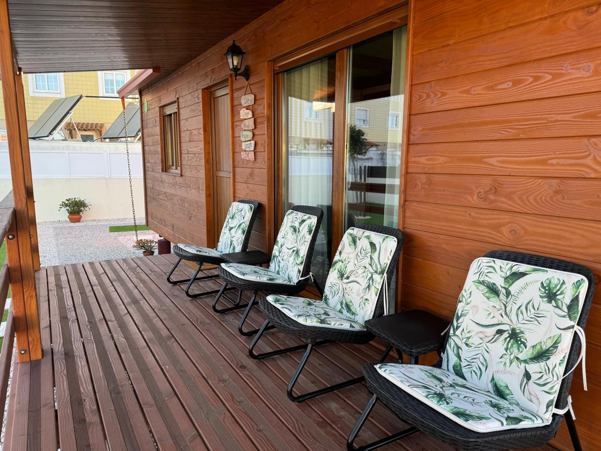 Acolhedora Casa De Ferias T2 Com Espaco Exterior Эшмориш Экстерьер фото